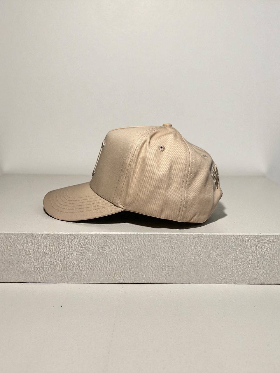 H BEIGE &PINK HEAVEN HAT