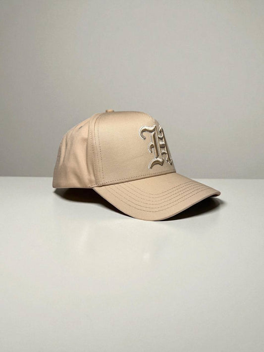 H BEIGE &PINK HEAVEN HAT