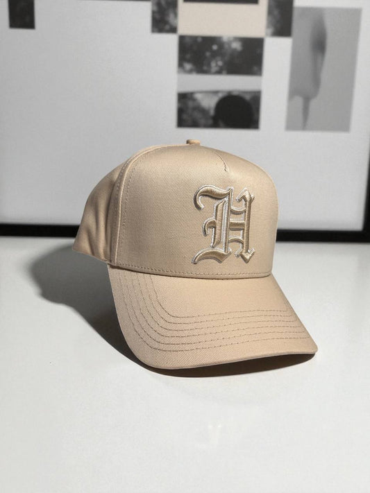 H BEIGE &PINK HEAVEN HAT